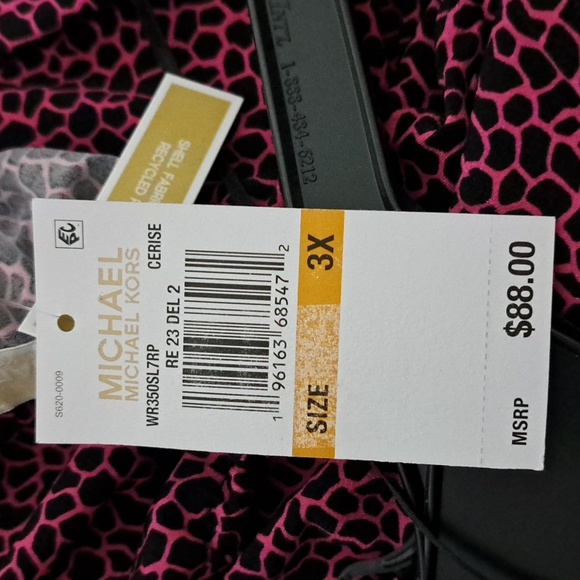 Michael MICHAEL Kors Micro Giraffe Halter Neck Tank - Picture 9 of 9